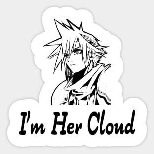 I'm her Cloud Sticker